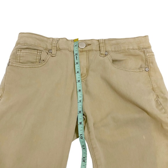 VIP Jeans Beige Perfect Fit Skinny Jeans, Juniors Size 5/6 - Picture 7 of 11